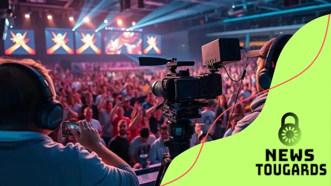 The collaboration between e-sports and traditional media