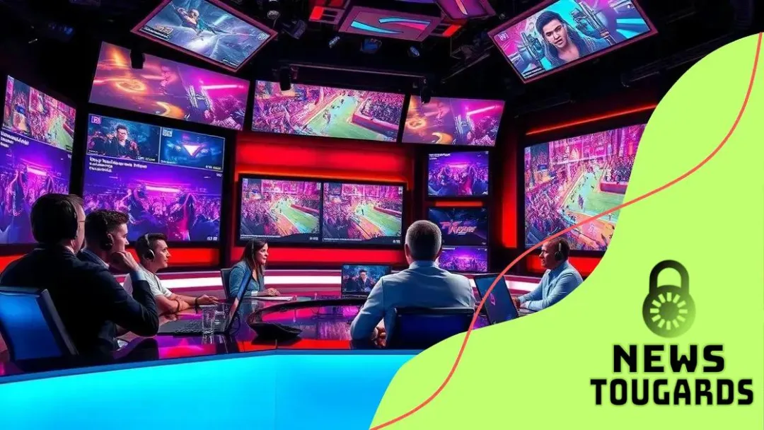 Collaboration between e-sports and traditional media