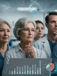 Diverse Americans reviewing healthcare policy changes for 2026, illustrating the broad impact on citizens.