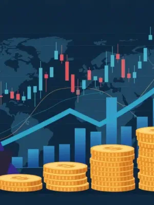 Person analyzing financial data with growing 401(k) investments and increased retirement savings for 2026.