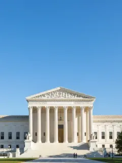 Supreme Court building exterior, Washington D.C.
