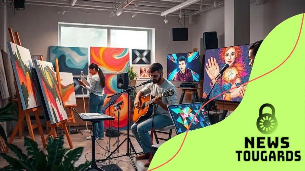 The role of AI in transforming the creative industries