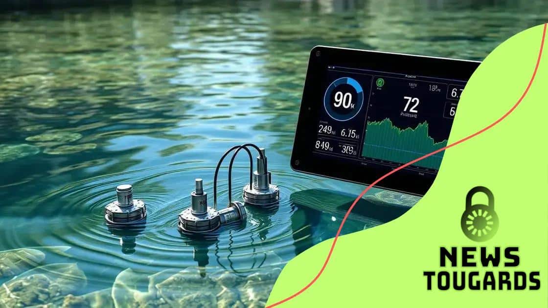 Smart water monitoring systems