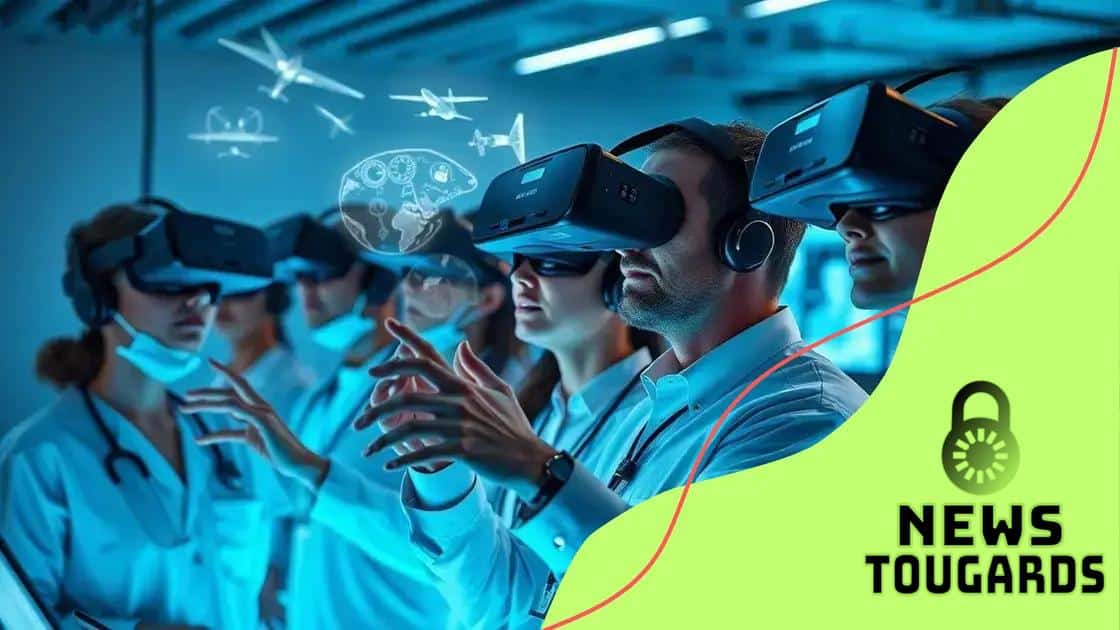 Real-world applications of VR training