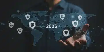 Illustration of digital privacy regulations and data protection laws in 2026