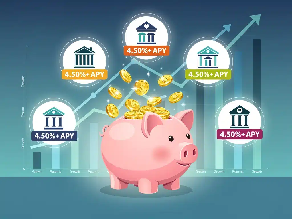High-Yield Savings Accounts 2026: Top 5 Banks Over 4.50% APY