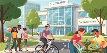 Diverse community engaged in healthy activities, symbolizing CDC's 2026 public health goals.