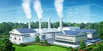 Advanced industrial facility showcasing EPA Regulations 2026 Emissions compliance
