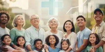 Diverse group smiling, symbolizing affordable healthcare access through ACA subsidies 2026